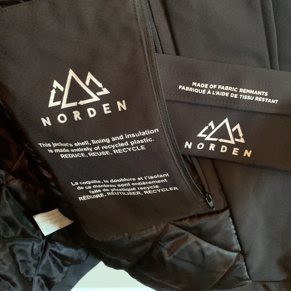 NWT Luxury $475 Women’s Winter Norden Parka Jacket Coat Black L Large - Picture 10 of 15